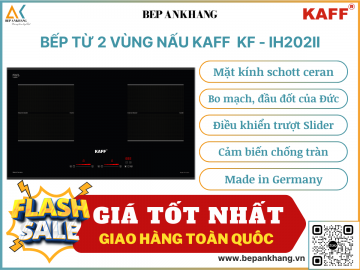 Bếp từ 2 vùng nấu KAFF  KF - IH202II - Made in Germany